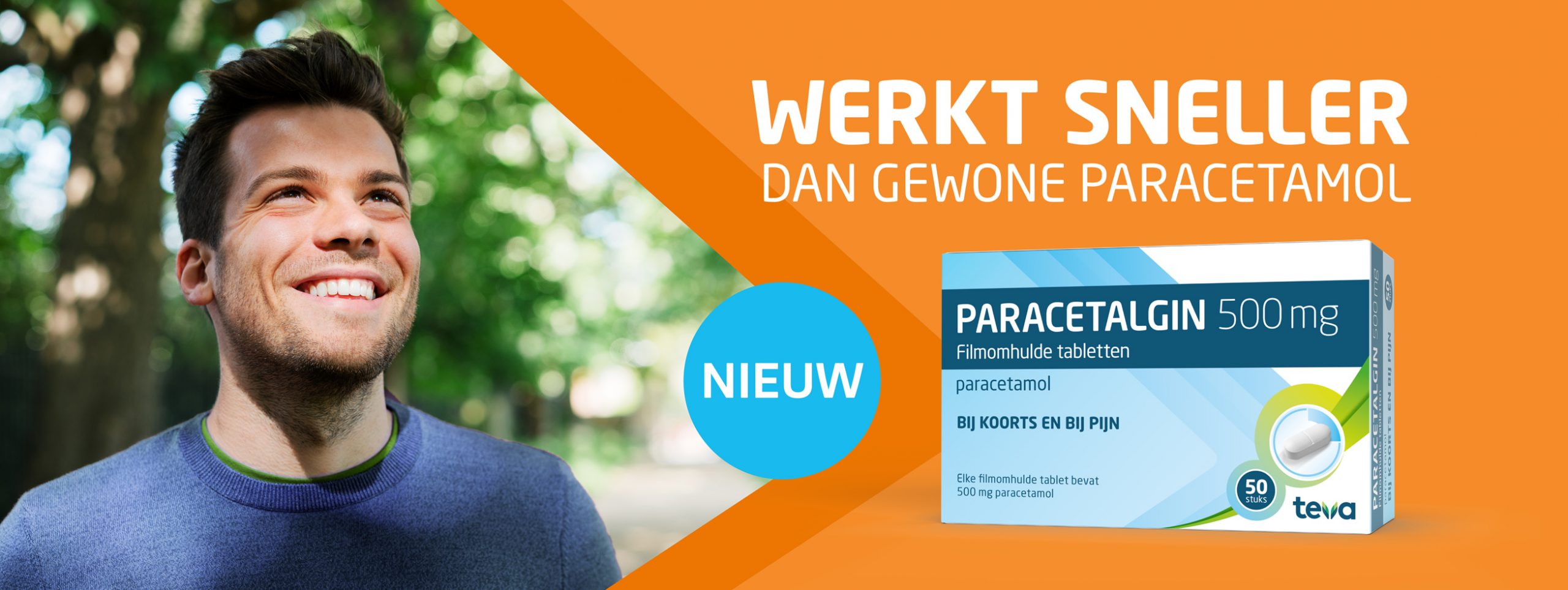 Paracetalgin - werkt sneller dan gewone paracetamol